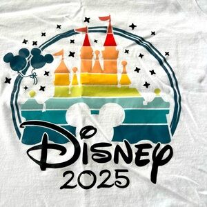 Three Disney  Graphic T-Shirts